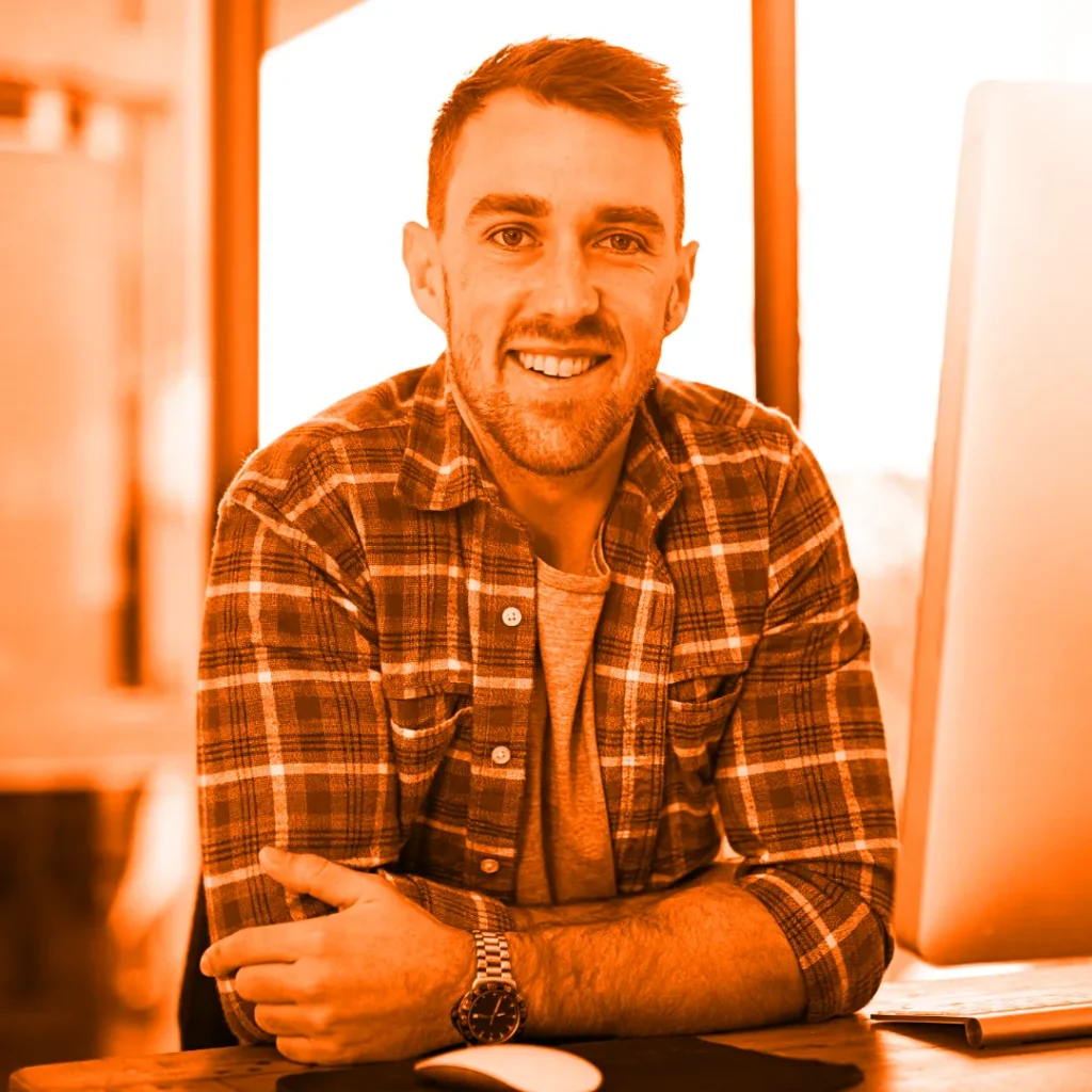 Website owner happy about his website updates