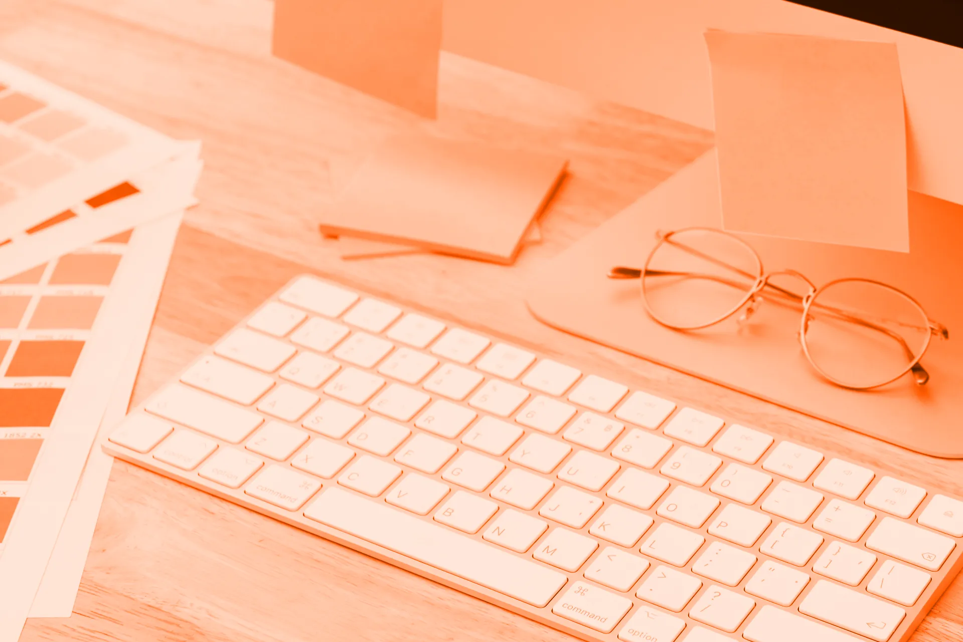 Computer workstation of web developer working on website boost